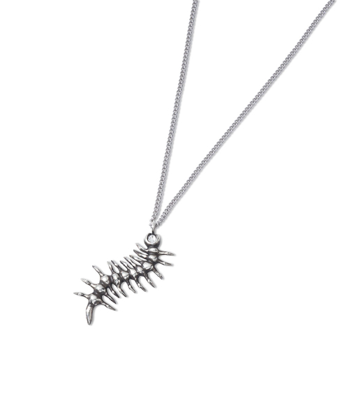 Centipede Necklace - Silver