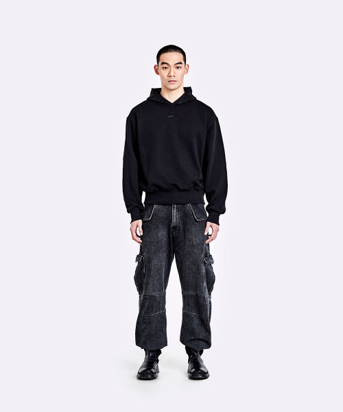 Rinestone Hoodie - Black