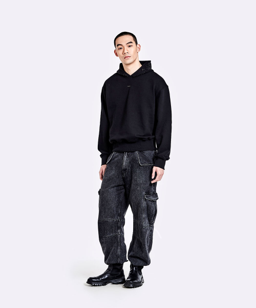 Rinestone Hoodie - Black