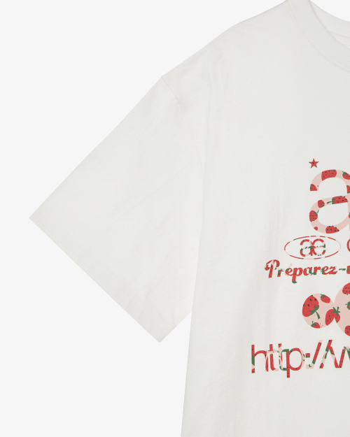 WEB LOGO T-SHIRTS [STRAWBERRY]