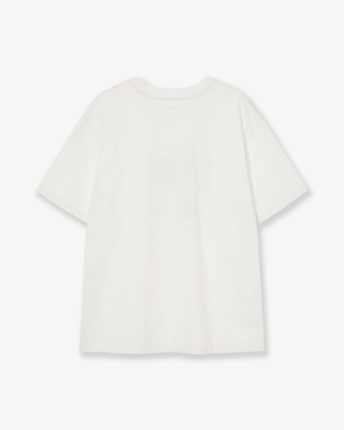 WEB LOGO T-SHIRTS [WHITE/CAMO]