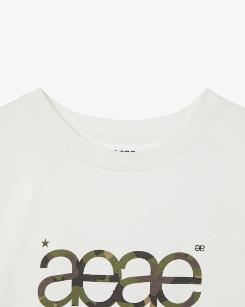 WEB LOGO T-SHIRTS [WHITE/CAMO]