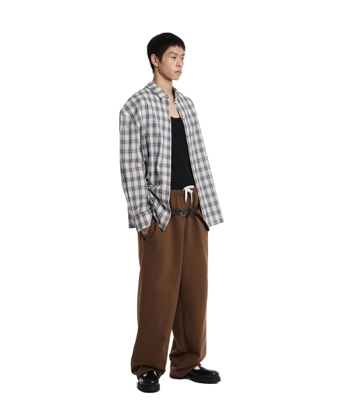 Oversized Check Shirt