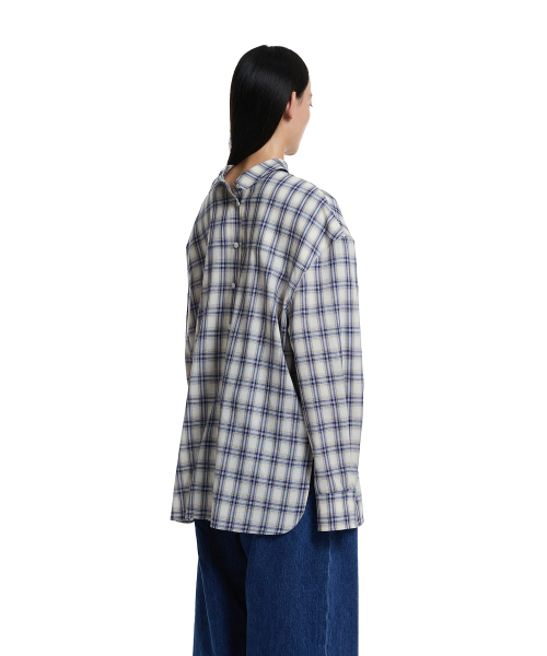Oversized Check Shirt
