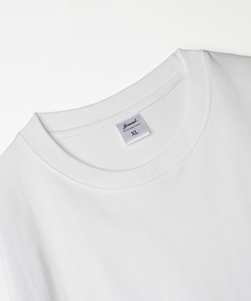 Boy Crop Short T-Shirt White KJST2619