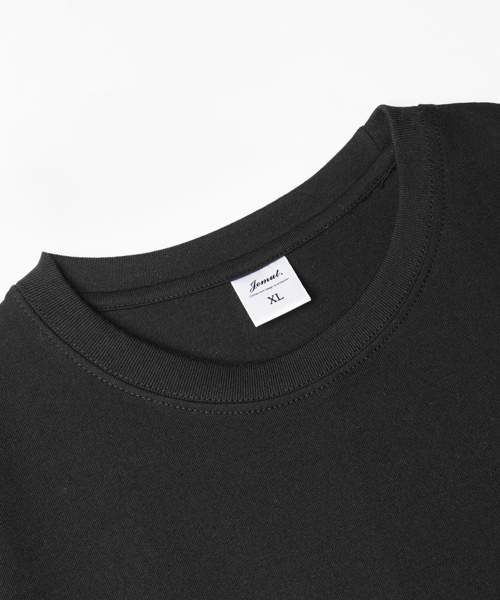 Boy Crop Short T-Shirt Black KJST2619