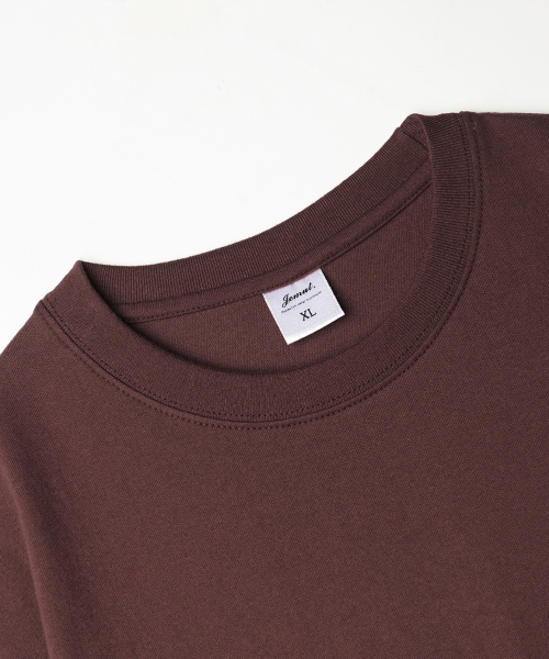 Boy Crop Short T-Shirt brickred KJST2619