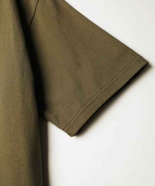 Boy Crop Short T-Shirt Olivebeige KJST2619