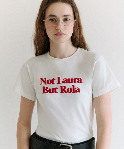 ROLA LOGO GRAPHIC T-SHIRT WHITE