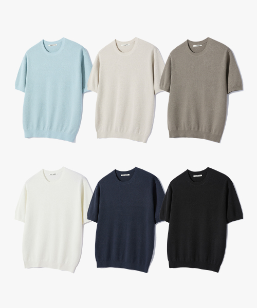 (XXL 추가) 데일리 쿨 하프 니트