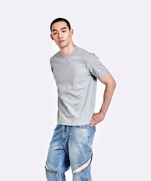 Devils denim pants - Light Blue