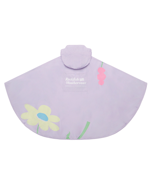 FLOWER RAIN PONCHO - 2 colors