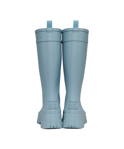 PLATFORM LACEUP RAIN BOOTS LONG - 3 colors