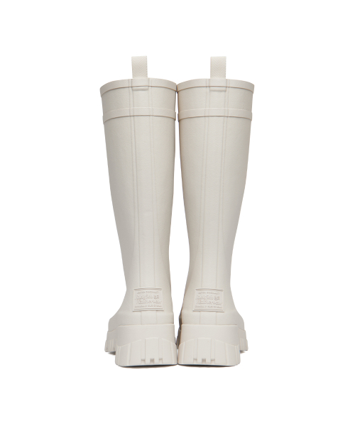 PLATFORM LACEUP RAIN BOOTS LONG - 3 colors