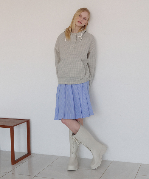 PLATFORM LACEUP RAIN BOOTS LONG - 3 colors