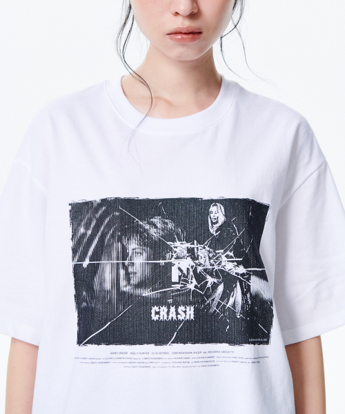 CRASH H/S TEE [WHITE]