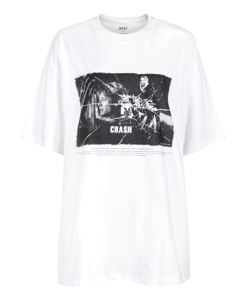 CRASH H/S TEE [WHITE]