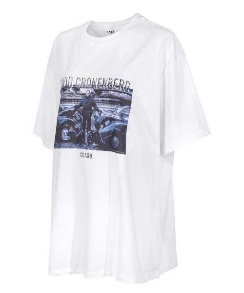 David Cronenberg H/S TEE [WHITE]