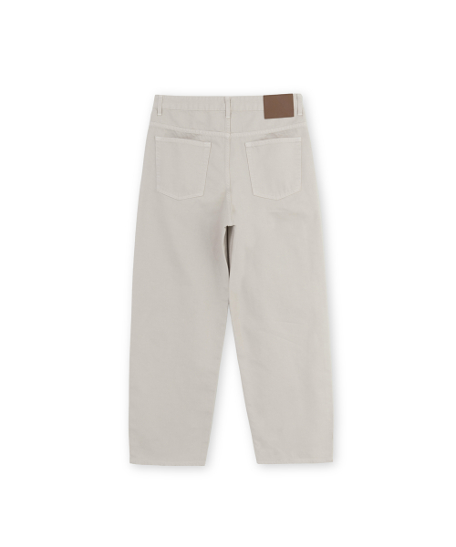Wide Denim, Vintage White