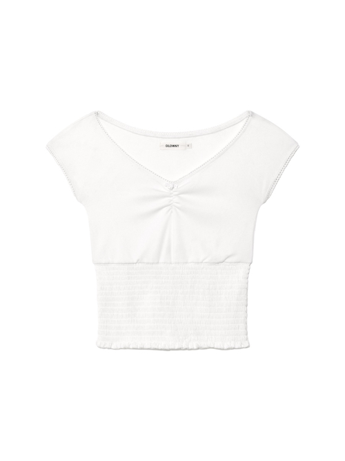 PEEKABOO SMOKE TEE