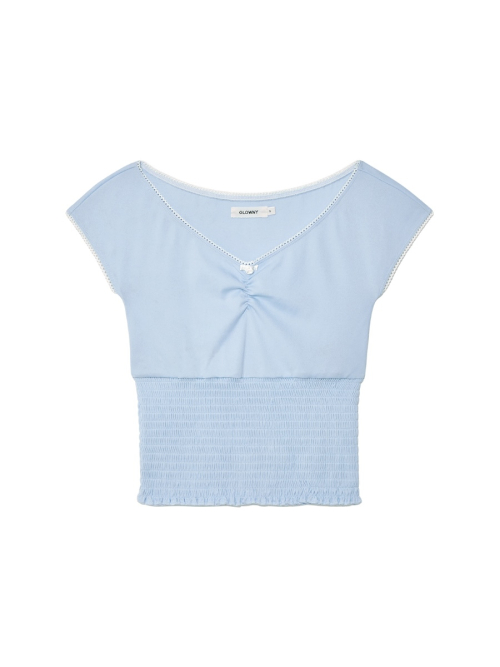 PEEKABOO SMOKE TEE