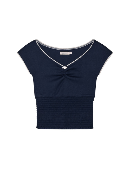 PEEKABOO SMOKE TEE