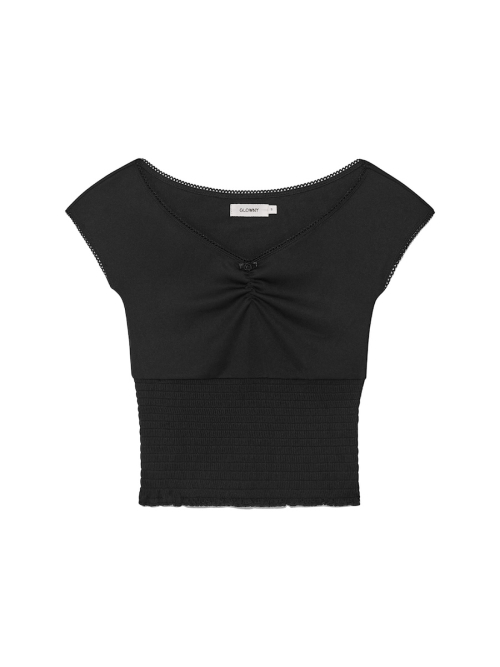 PEEKABOO SMOKE TEE