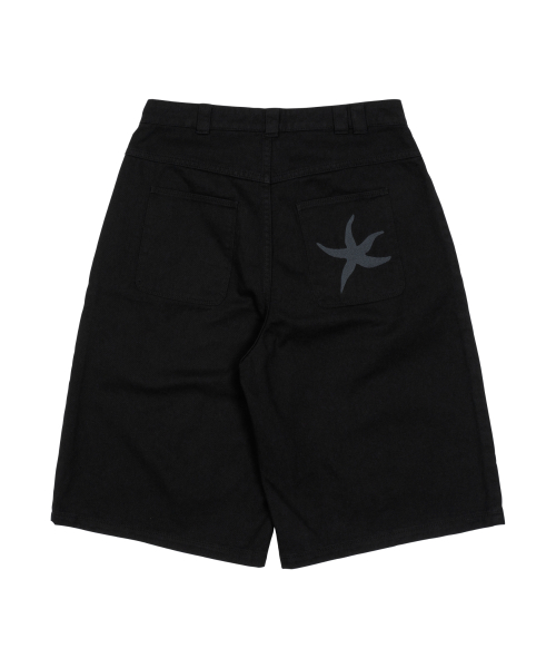 TCM starfish half chino pants (black)
