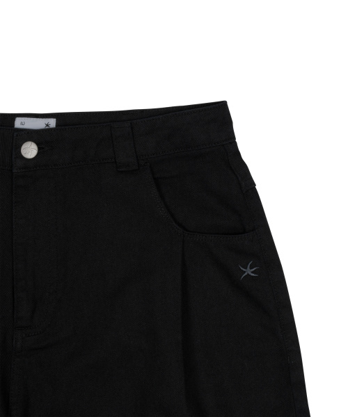 TCM starfish half chino pants (black)
