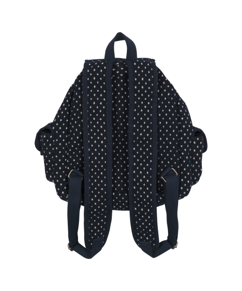TCM starfish dot backpack (navy)