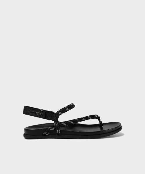 EZROPE SANDALS BLACK