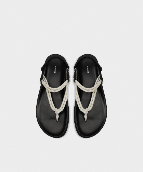 EZROPE SANDALS IVORY