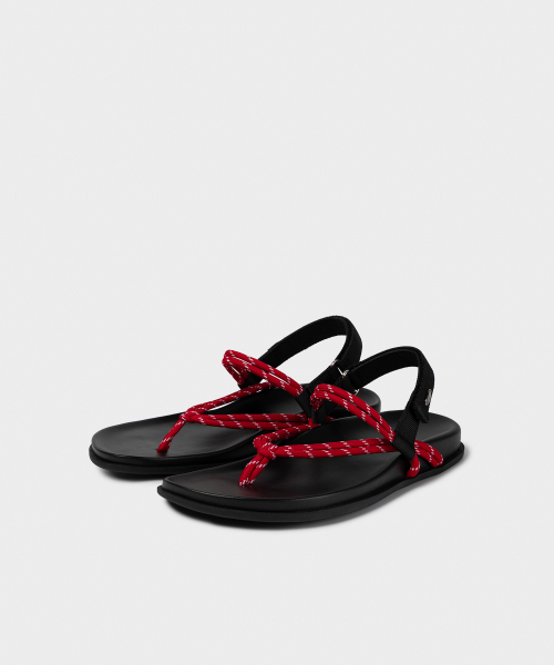 EZROPE SANDALS RED