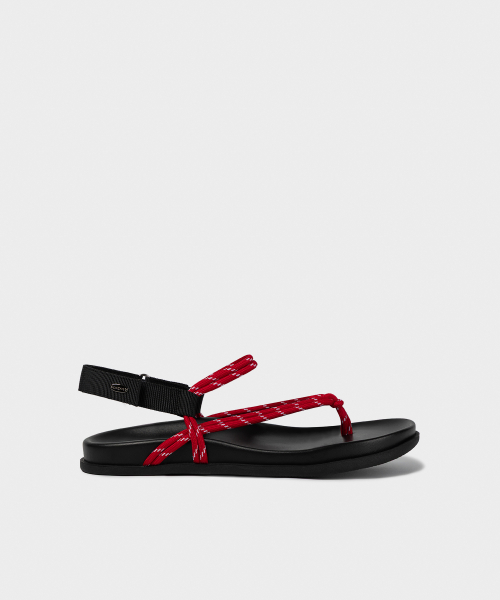 EZROPE SANDALS RED