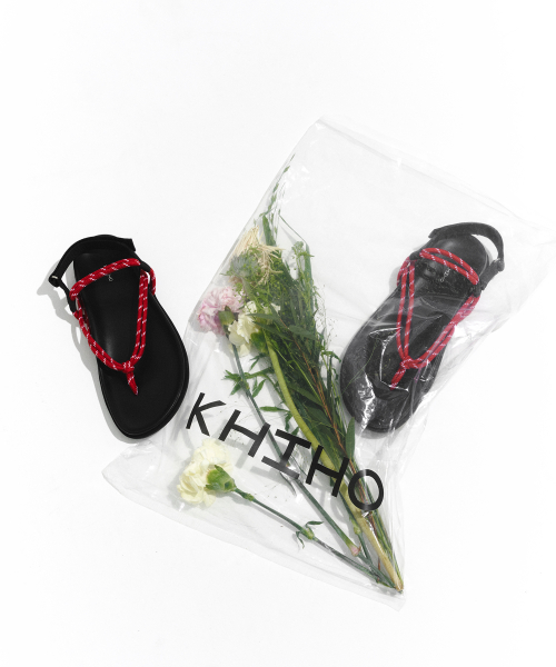 EZROPE SANDALS RED