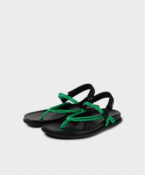 EZROPE SANDALS GREEN