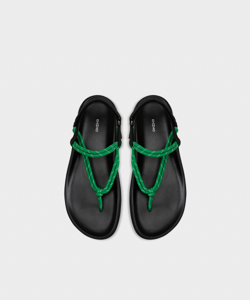 EZROPE SANDALS GREEN