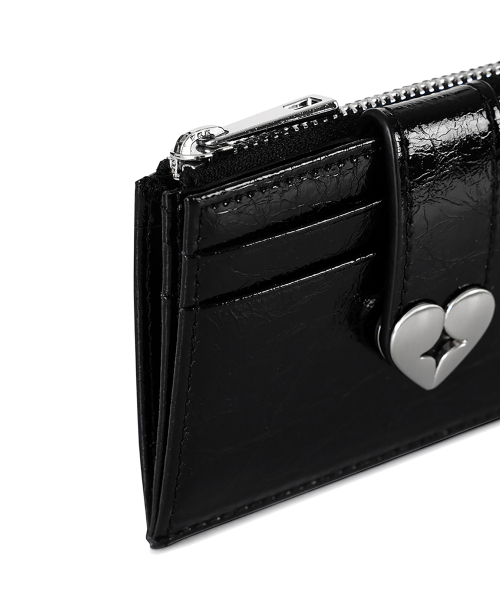 HEARTY BRIDGE POCKET MINI - BLACK
