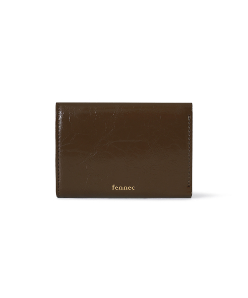HEARTY TRIPLE WALLET - MOCHA BROWN
