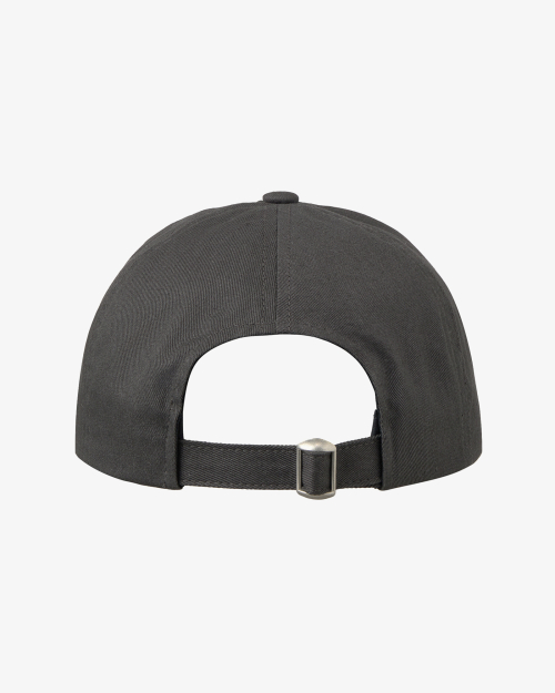 WEB LOGO 5 PANNEL BALL CAP [CHARCOAL/ASH]
