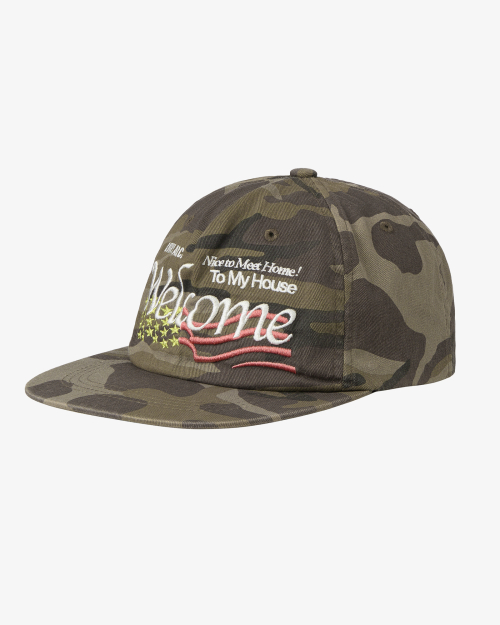 WELCOME WASHED CAP [CAMO]
