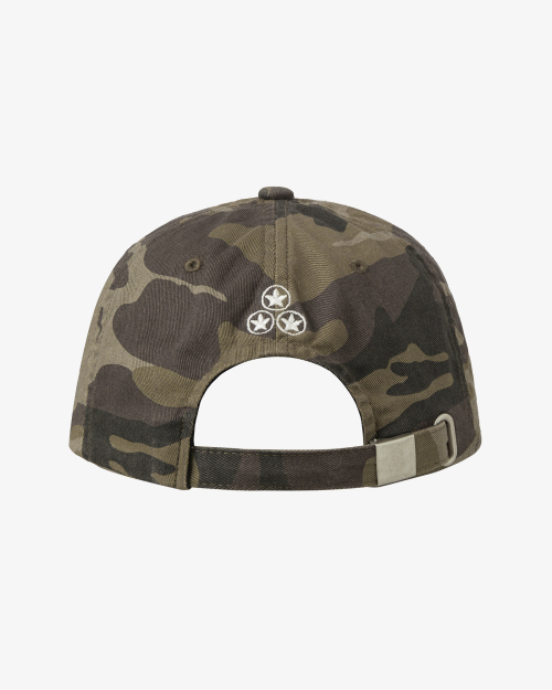 WELCOME WASHED CAP [CAMO]