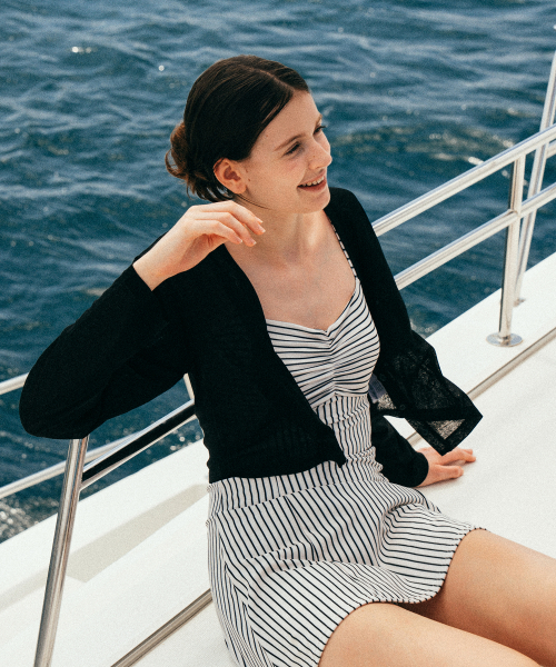 See-Through Cardigan[LMBDSW239]-4color