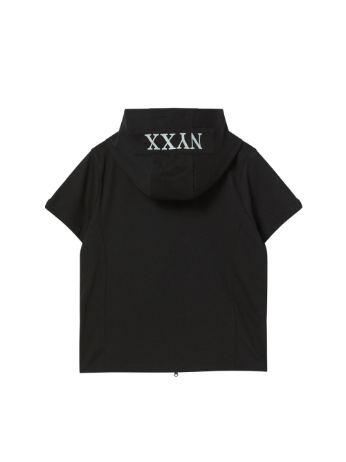 CROSS PATCH HOODIE BLACK