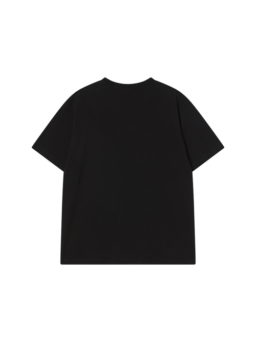 STRAWBERRY SPACE TEE BLACK