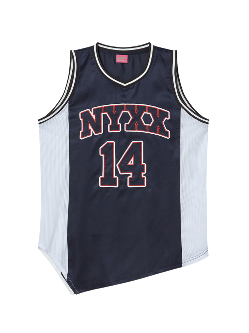 TEAM NYX BASKETBALL SLEEVELESS NAVY