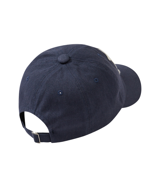 129 APPLIQUE BALL CAP NAVY