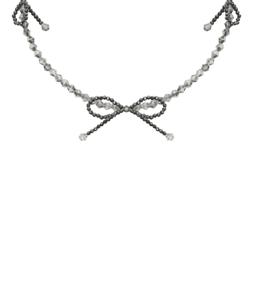 SM RIBBON CHOCKER(BLACK)
