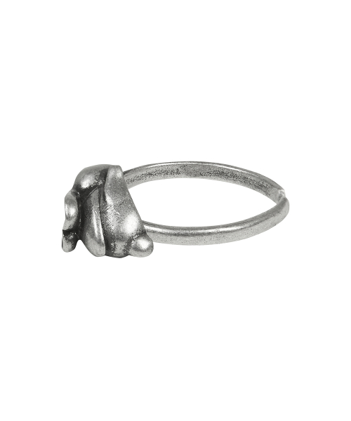 SM HEART RABBIT RING(SILVER)