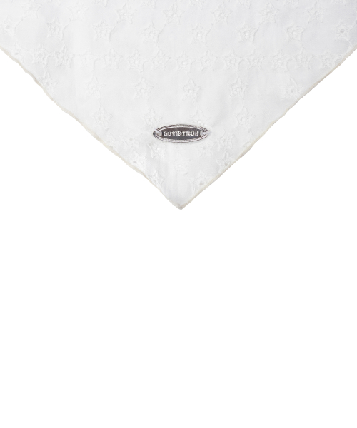SM STAR SCARF(WHITE)